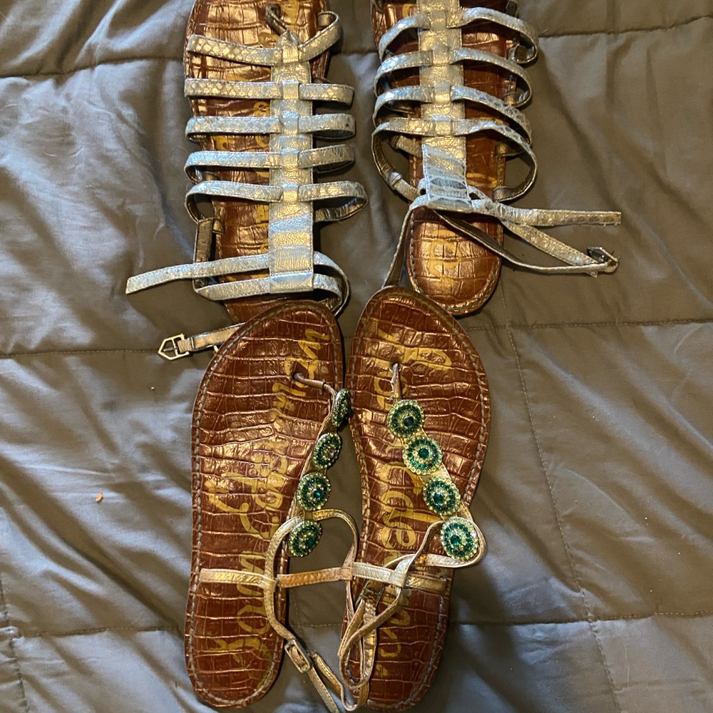 Two pods of Sam Edelman sandals